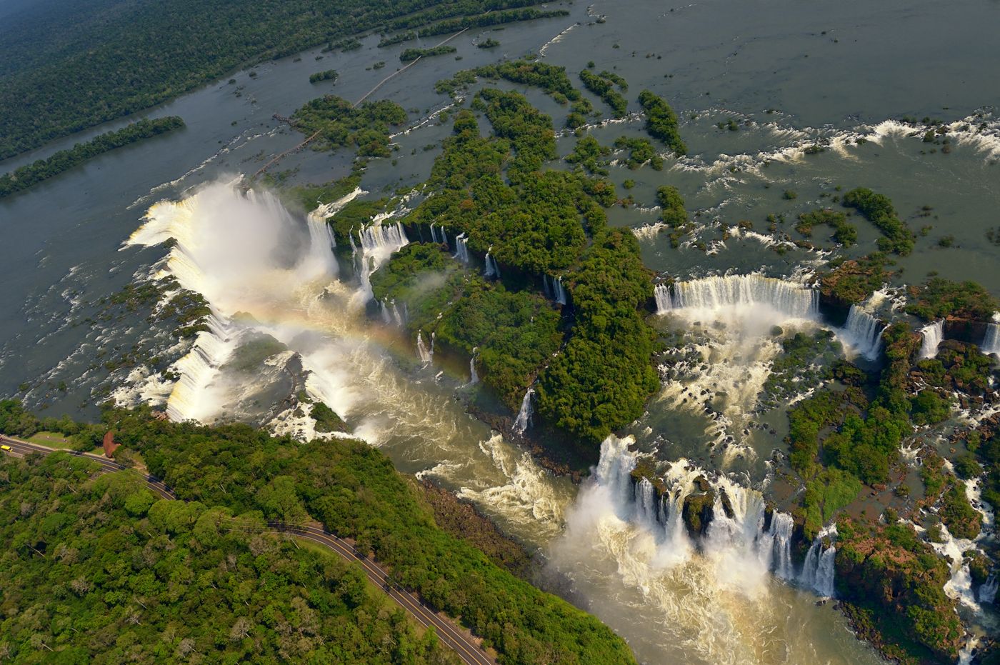 Aerea de las Cataratas del Iguaz