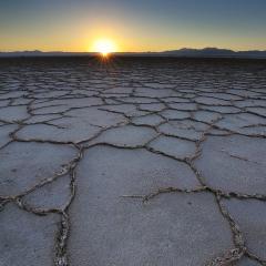 Atardecer en Salinas Grandes
