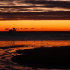 Amanecer en Puerto Madryn