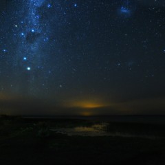 Noche estrellada en los esteros