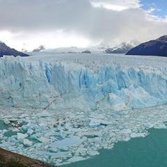 Glaciar a pleno