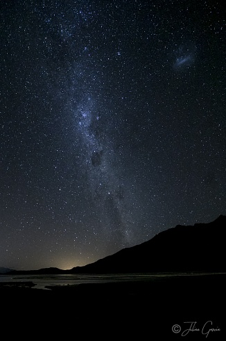 Via Lactea sobre el Nahuel Huapi