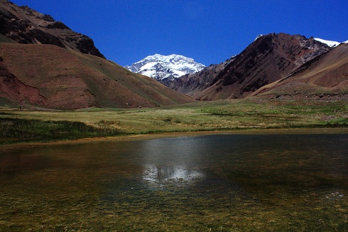 Aconcagua reflejado