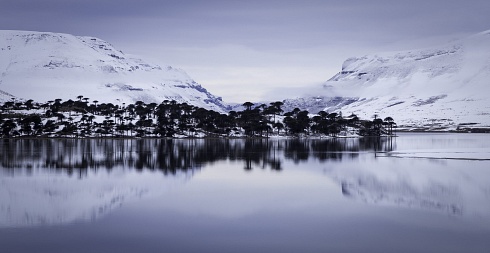 Lago en el cielo